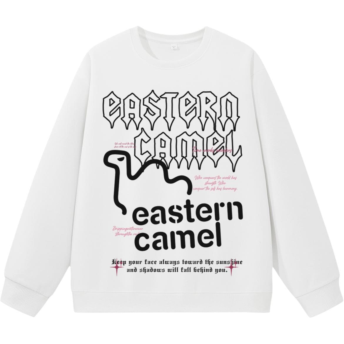 Худи EASTERN CAMEL Белый [обычный] Унисекс Толстовки - изображение 1