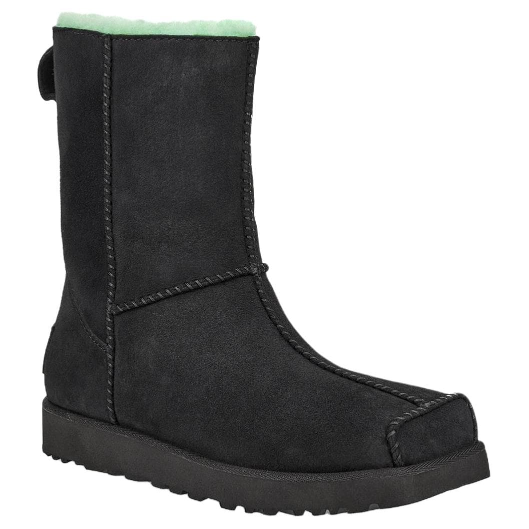Ботинки зимние ugg Средней длины Сноубутсы Женские Черный - изображение 4