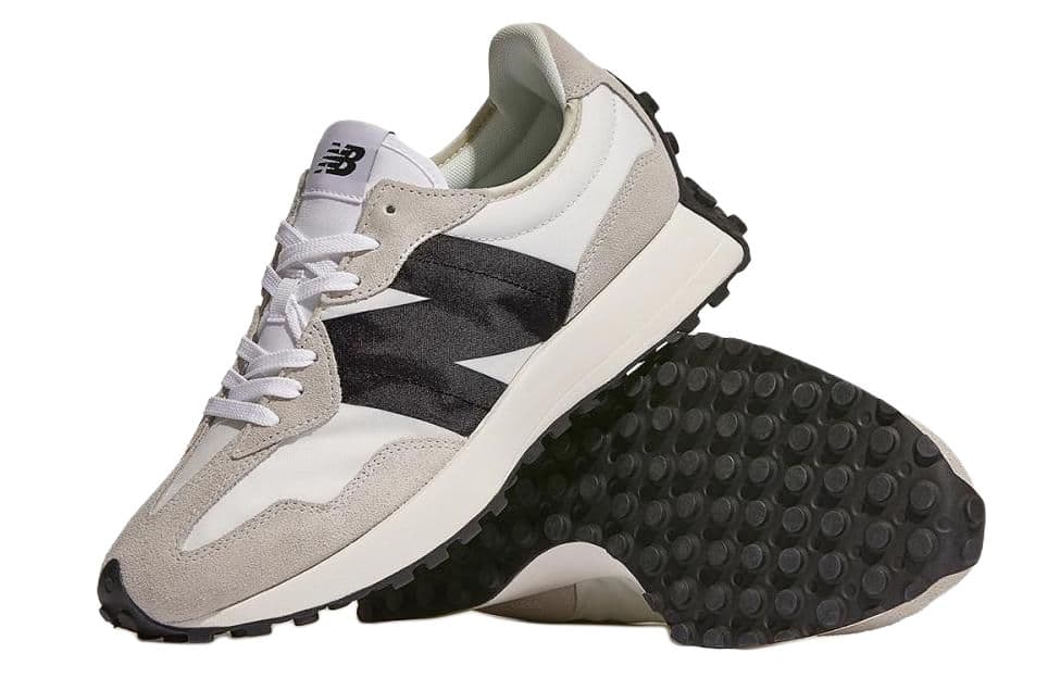 Кроссовки для бега New Balance 327 Grey Black White - изображение 4