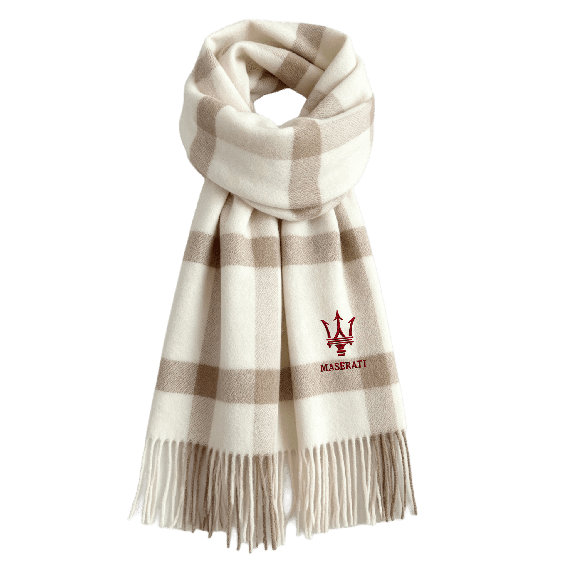 Шарф Мазерати Wool Knit Платки Унисекс - изображение 1