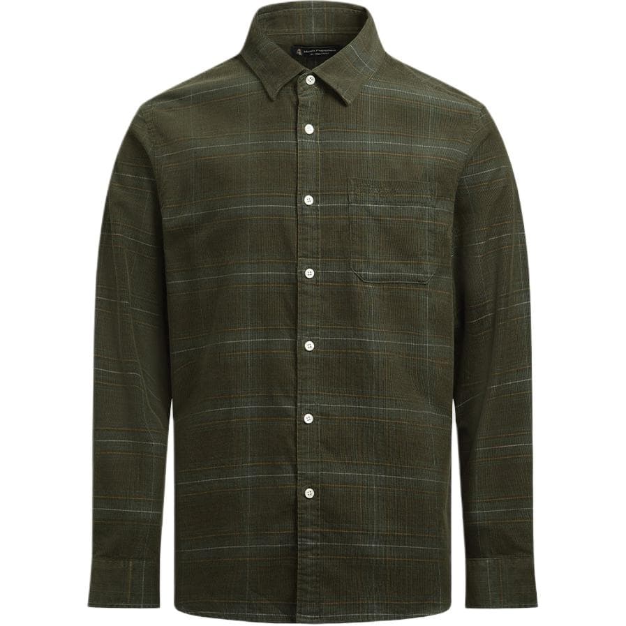 Рубашка Hush Puppies G046 Серый Lake Green Мужская Рубашка - изображение 1