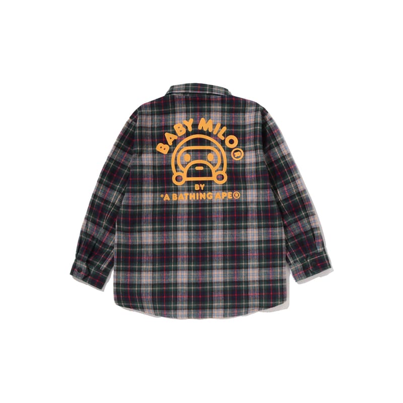 A BATHING APE Рубашка FW26 Дети в возрасте от 3 до 7 лет - изображение 3