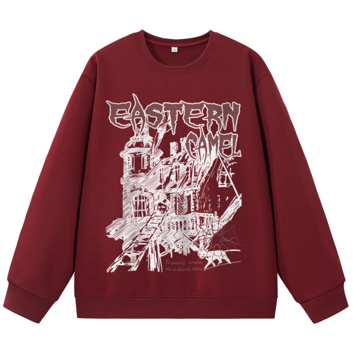 Худи EASTERN CAMEL Бургундский Унисекс Толстовки - изображение 1