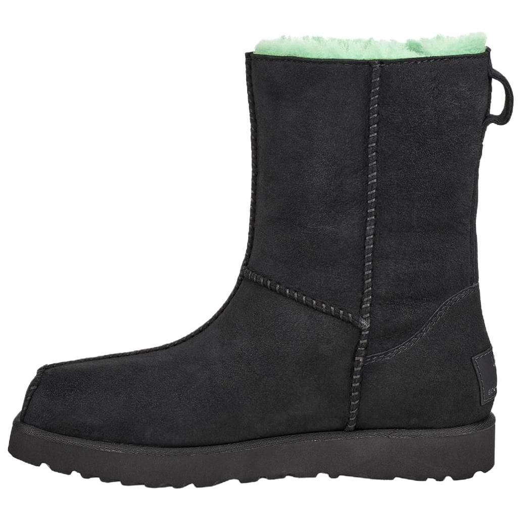 Ботинки зимние ugg Средней длины Сноубутсы Женские Черный - изображение 3