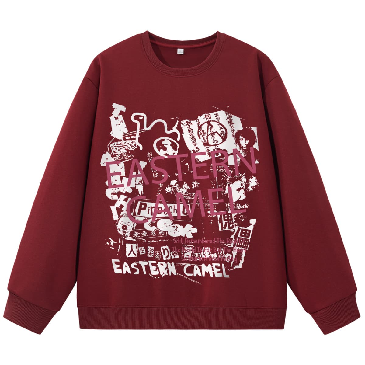 Худи EASTERN CAMEL Бургундский Унисекс Толстовки - изображение 1