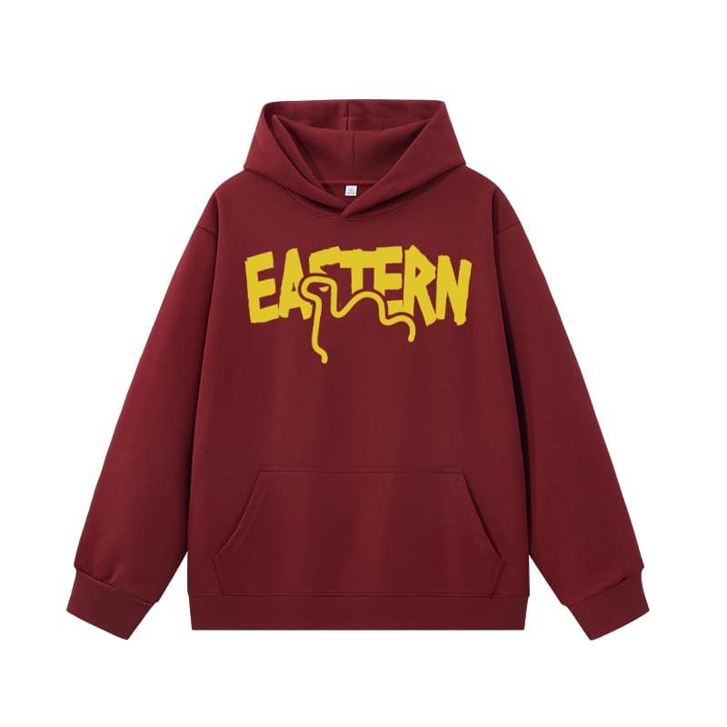 Худи EASTERN CAMEL Бургундский Унисекс Толстовки - изображение 1
