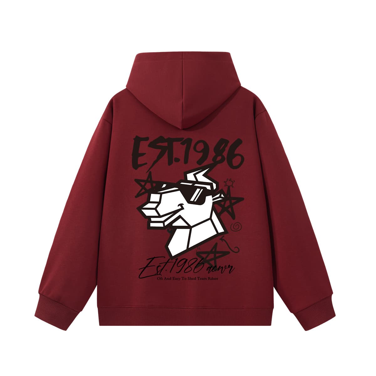 Худи EASTERN CAMEL Красный Унисекс Толстовки - изображение 1