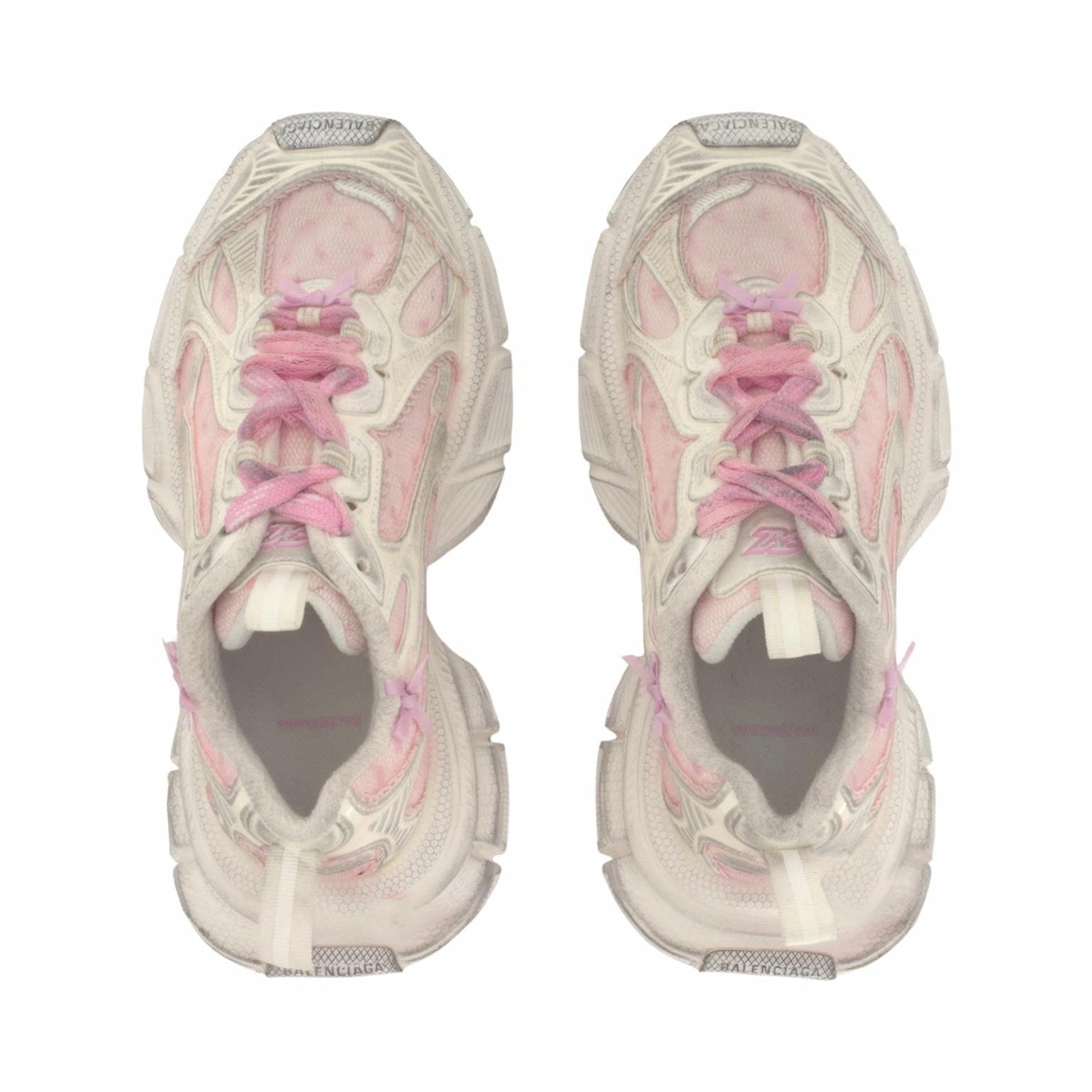 Кроссовки Balenciaga 3XL массивные кроссовки Low Top Белый Розовый Красный Женские - изображение 4