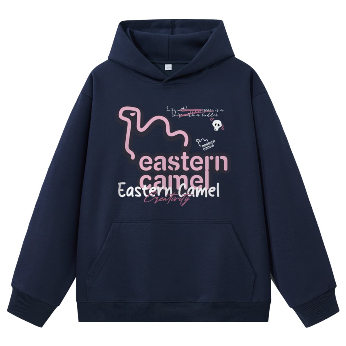 Худи EASTERN CAMEL Темно-синий Унисекс Толстовки - изображение 1