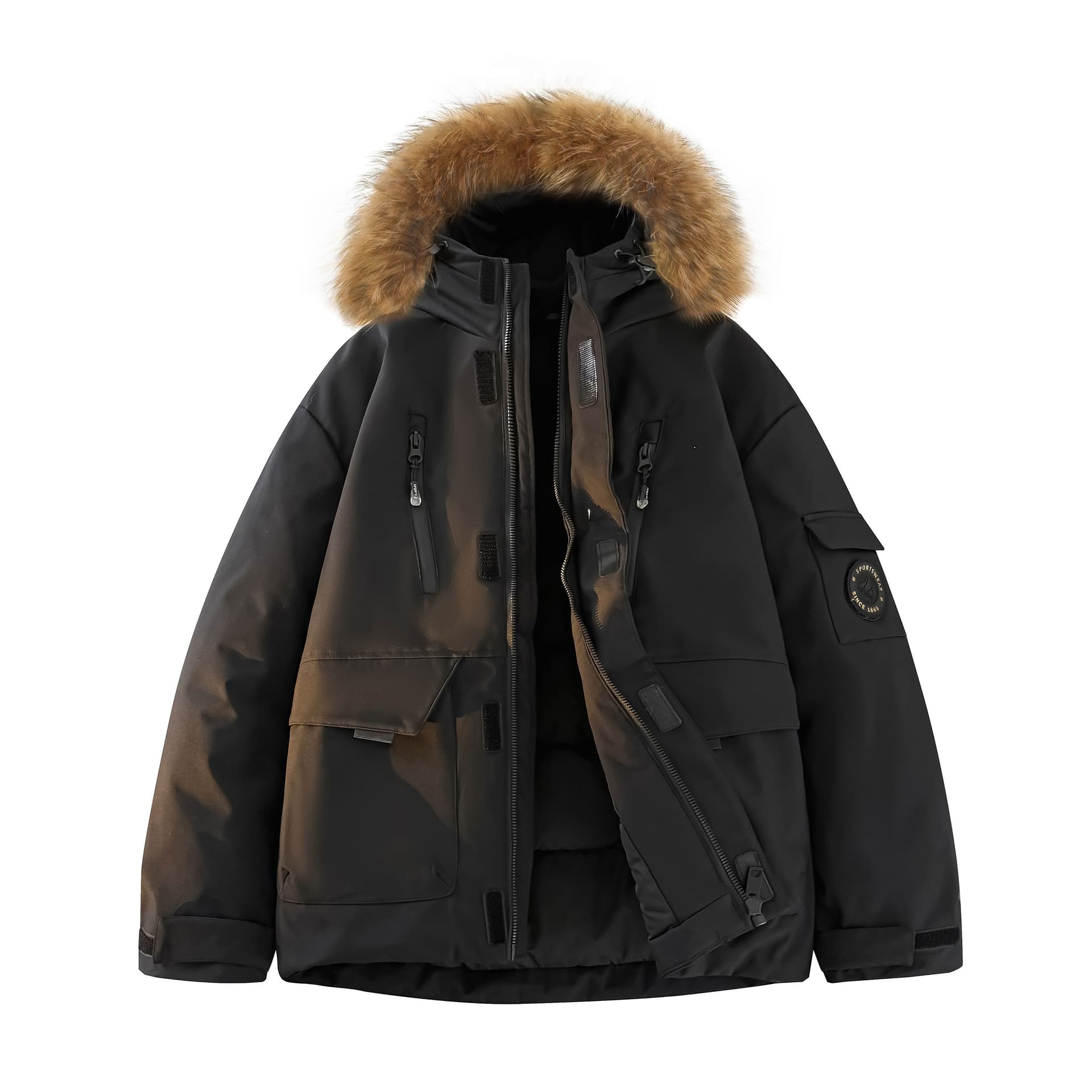 Зимняя куртка SNOW FLYING Wind and Snow Collection Пуховик Мужской - изображение 1