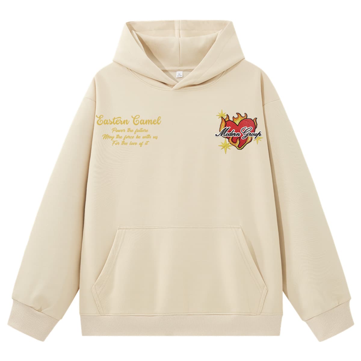 Худи EASTERN CAMEL Абрикос Унисекс Толстовки - изображение 1
