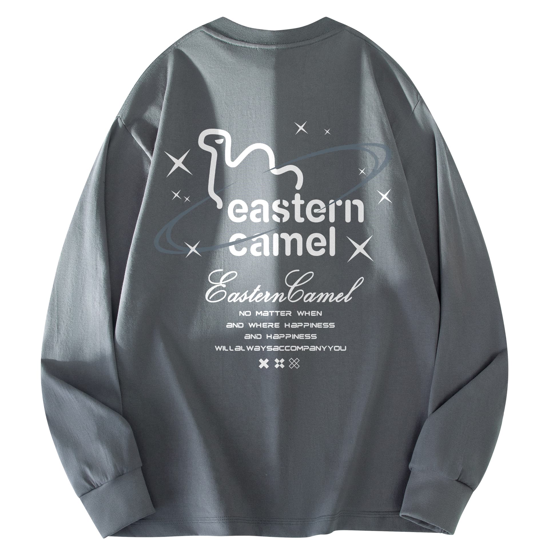 Футболка EASTERN CAMEL Серый Унисекс Футболки - изображение 2