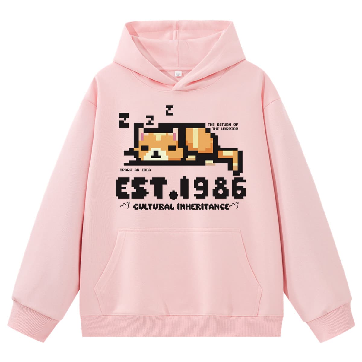 Худи EASTERN CAMEL Розовый Унисекс Толстовки - изображение 1