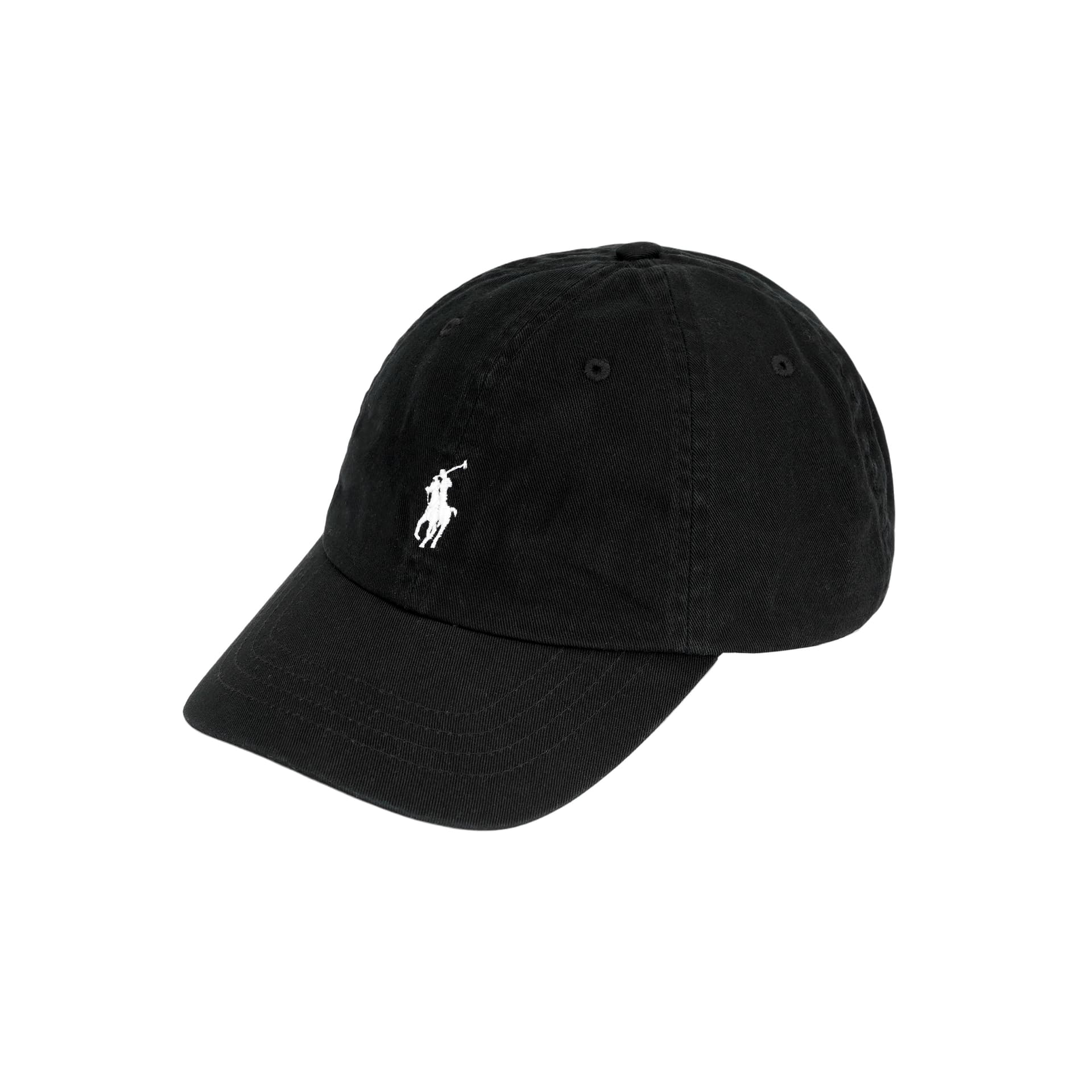 Кепка Polo Ralph Lauren Хлопковый Волокно Кепки Мужские Черные - изображение 2