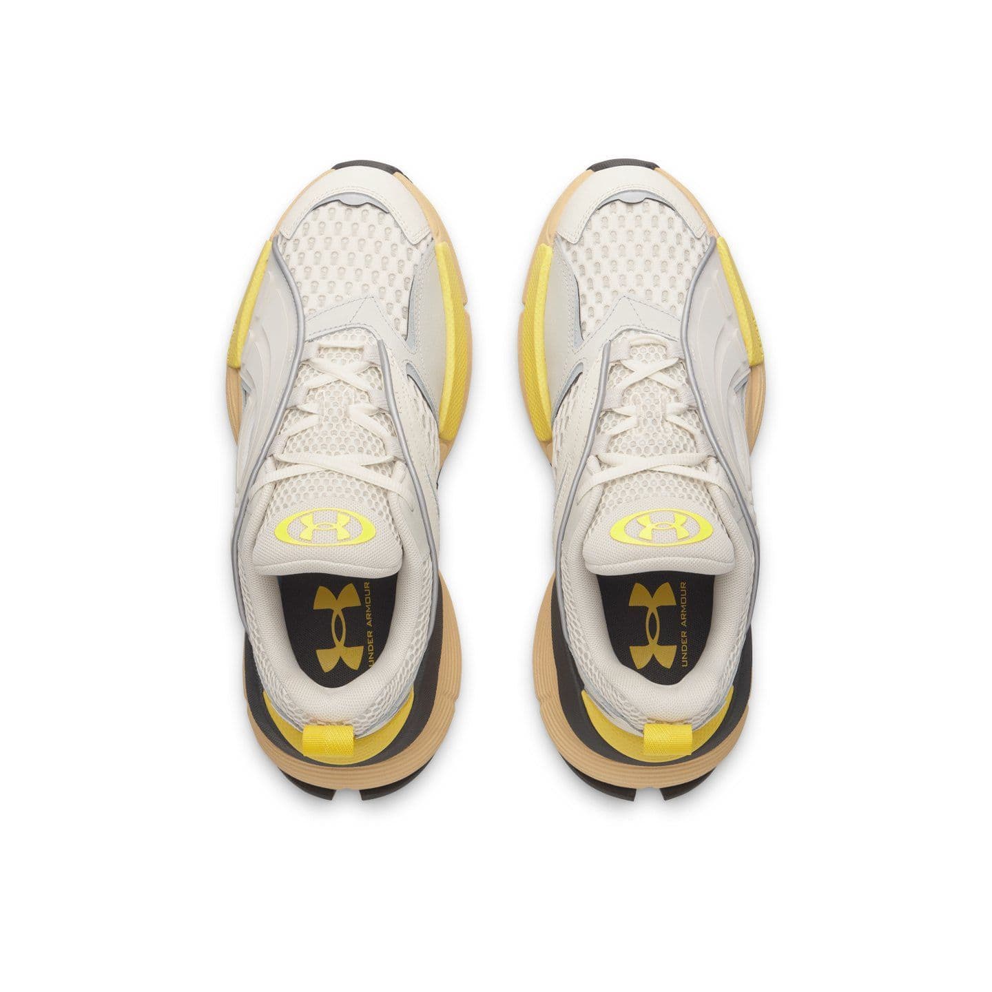 Кроссовки Under Armour Лоу-топы Повседневная обувь Унисекс Бежевый - изображение 4
