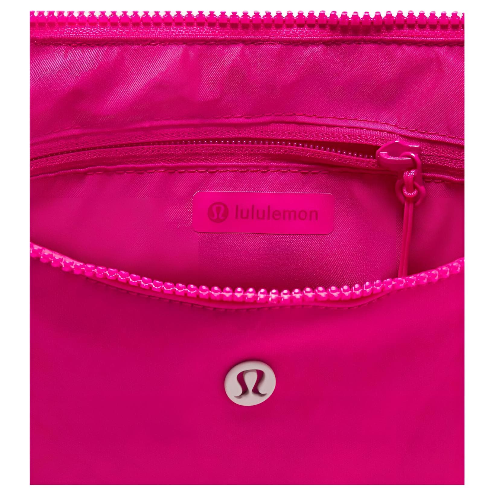Сумка через плечо Lululemon Slouchy Sling Однотонные Сумки через плечо Женские Сияющий Фарфоровый Розовый Светлый Айвори Белый - изображение 4