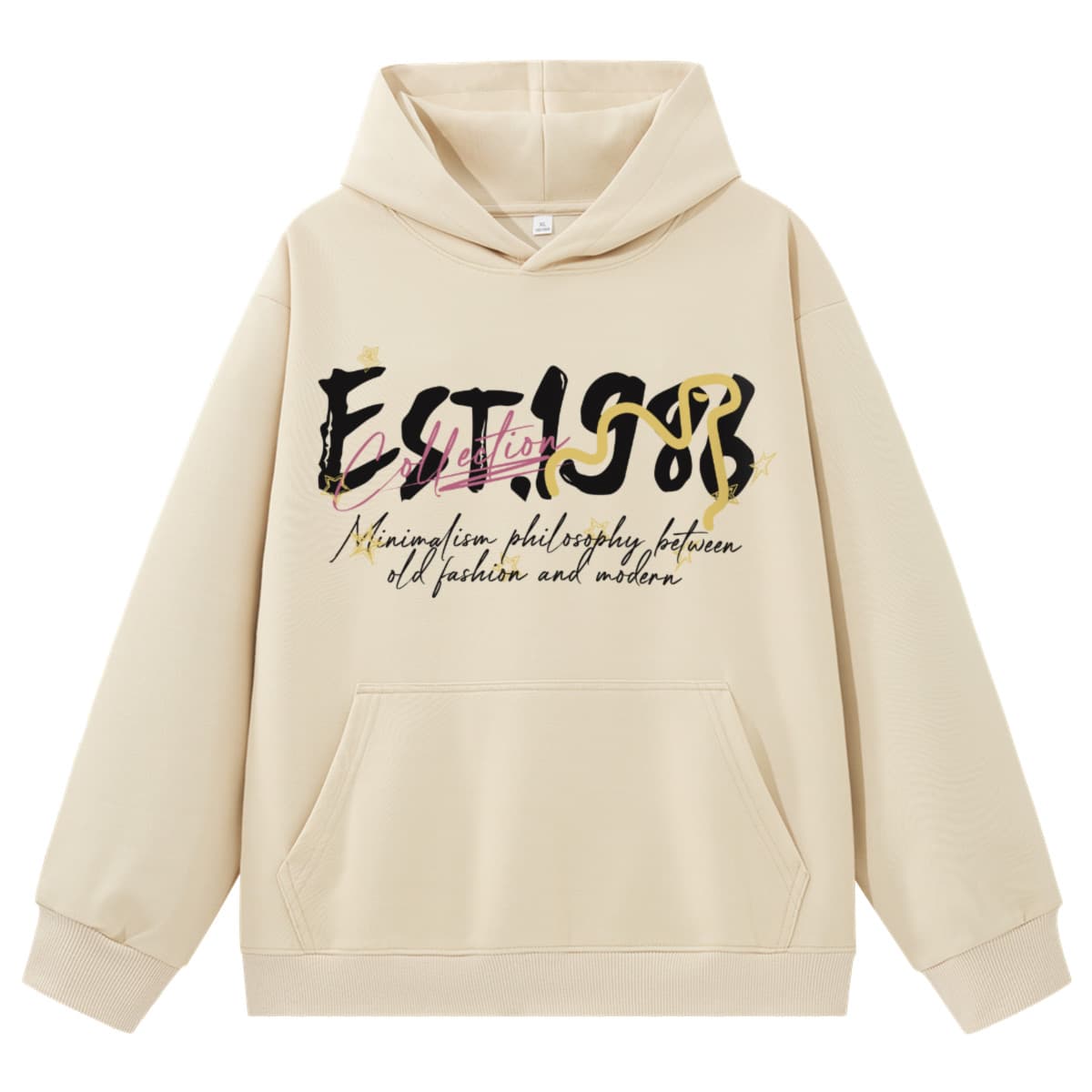 Худи EASTERN CAMEL Абрикос Унисекс Толстовки - изображение 1