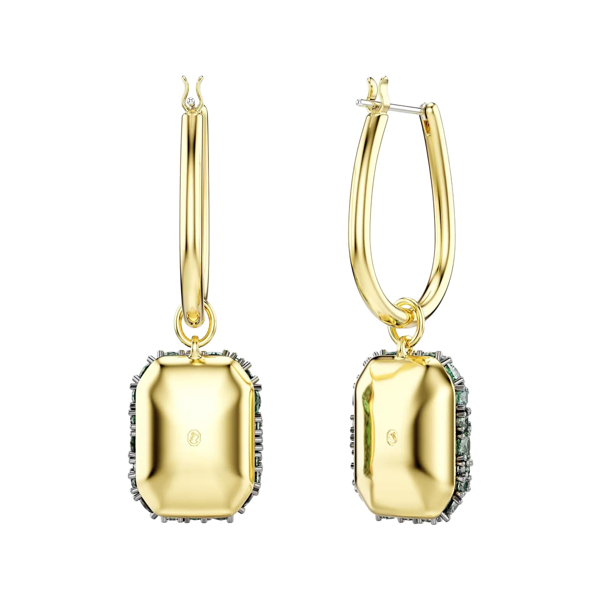 Серьги Swarovski Sublima Кубическая циркония Серьги Женские Зелёный - изображение 4
