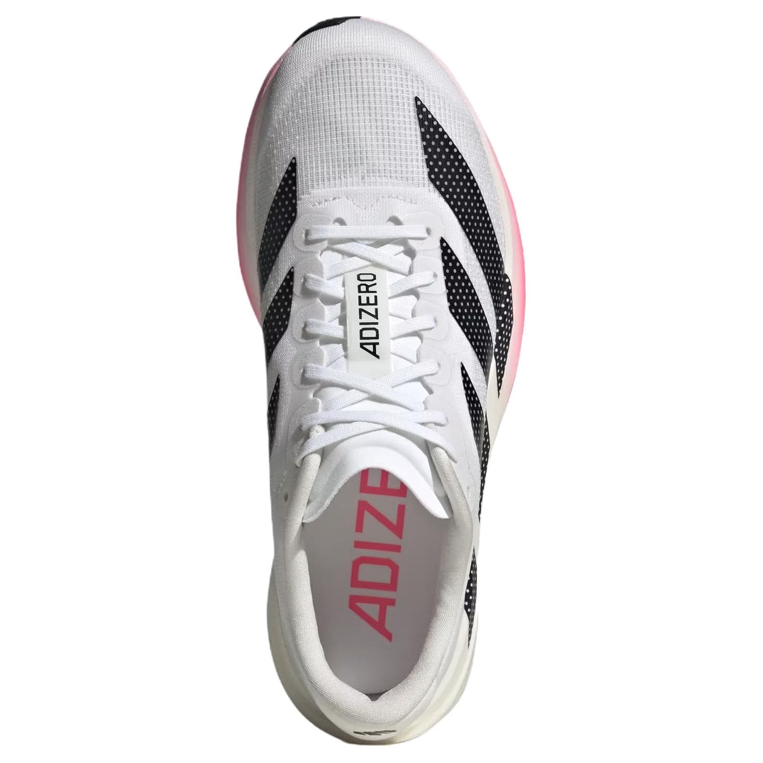 Кроссовки для бега Adidas Adizero EVO SL Беговые кроссовки Низкие Облачный Белый Основной Черный Солнечный Желтый Женские - изображение 3