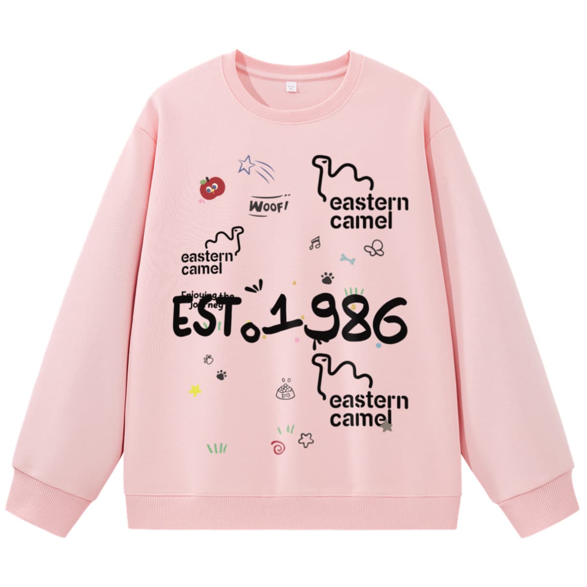 Худи EASTERN CAMEL Розовый Унисекс Толстовки - изображение 1