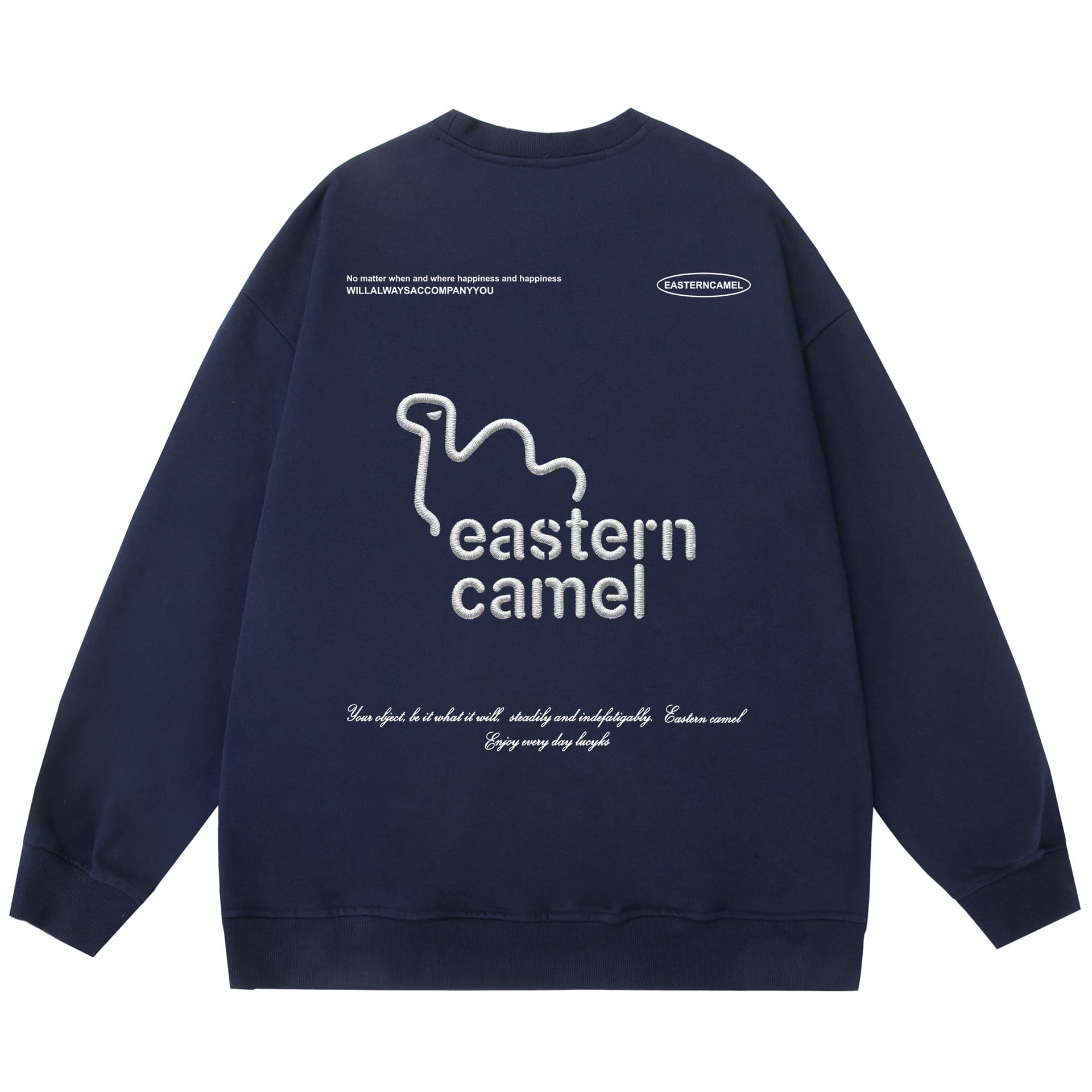 Худи EASTERN CAMEL Темно-синий Унисекс Толстовки - изображение 2