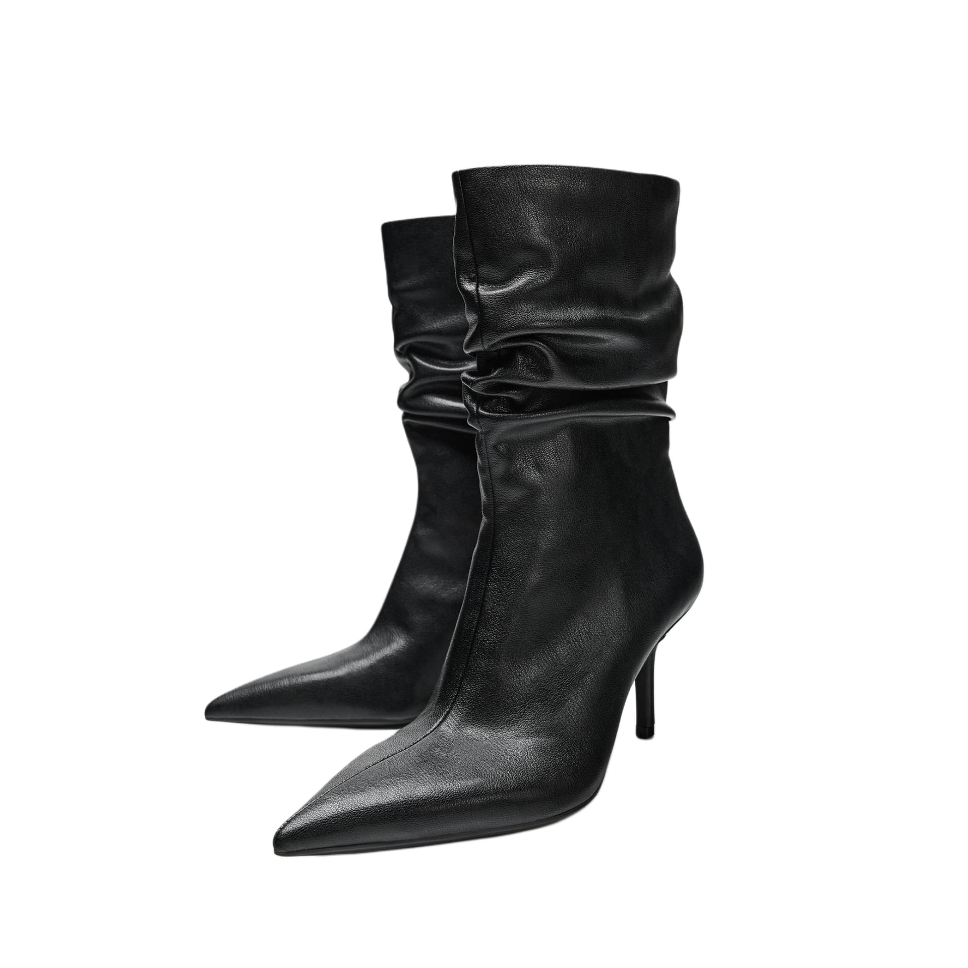 Сапоги zara Ботильоны Черный Женские - изображение 2