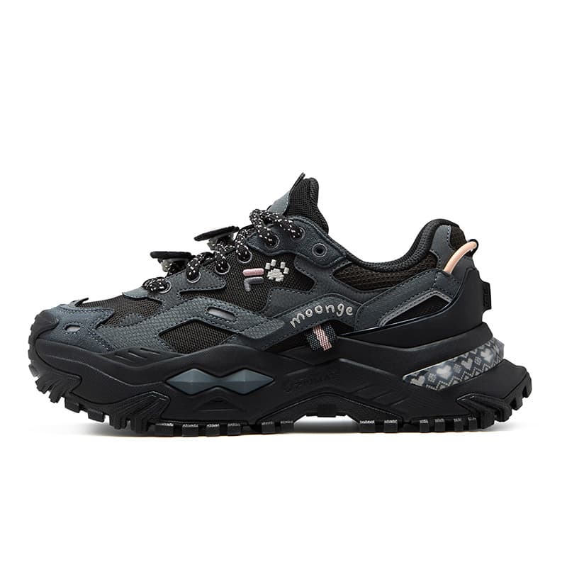 Кроссовки FILA FUSION Лоу-топы массивные кроссовки женские черный конопляный коричневый - изображение 1