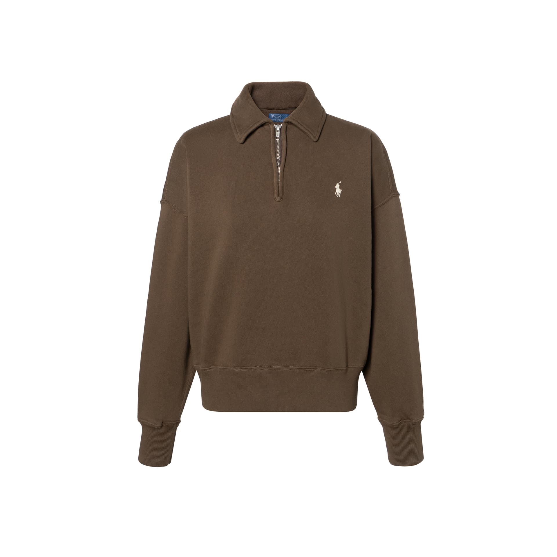 Худи Polo Ralph Lauren SS26 Толстовка Свободного кроя Женское Коричневое - изображение 1