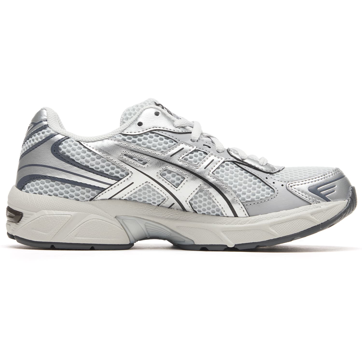 Кроссовки для бега asics Gel-1130 Беговые кроссовки Лоу-топы Серо-серебристый Унисекс - изображение 2