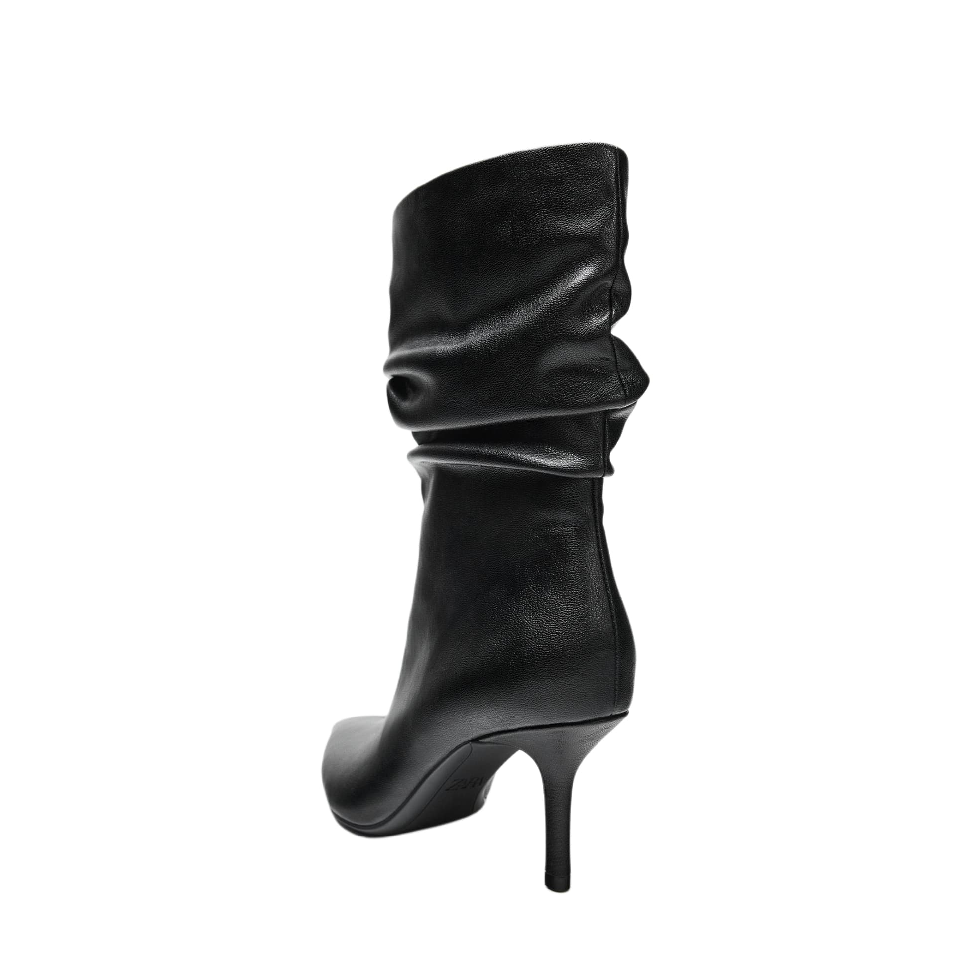 Сапоги zara Ботильоны Черный Женские - изображение 3