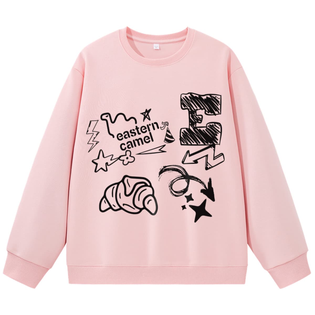 Худи EASTERN CAMEL Розовый Унисекс Толстовки - изображение 1