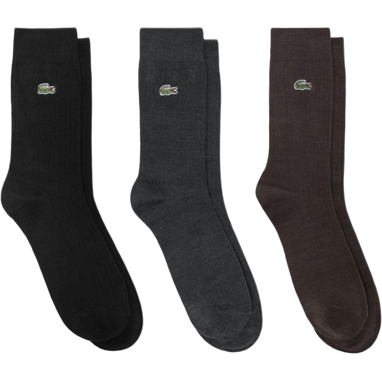 Носки LACOSTE Носки Crew Унисекс 3 упаковки - изображение 4