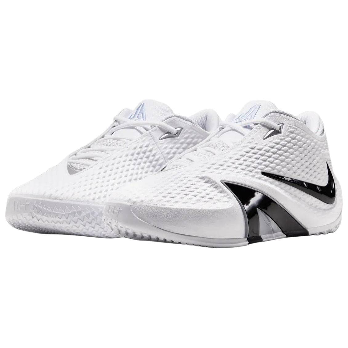 Кроссовки для баскетбола NIKE Ja 4 Лоу-топы Баскетбольные кроссовки Мужской Белый черный - изображение 3