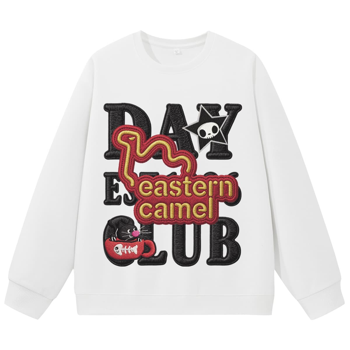Худи EASTERN CAMEL Белый Унисекс Толстовки - изображение 1