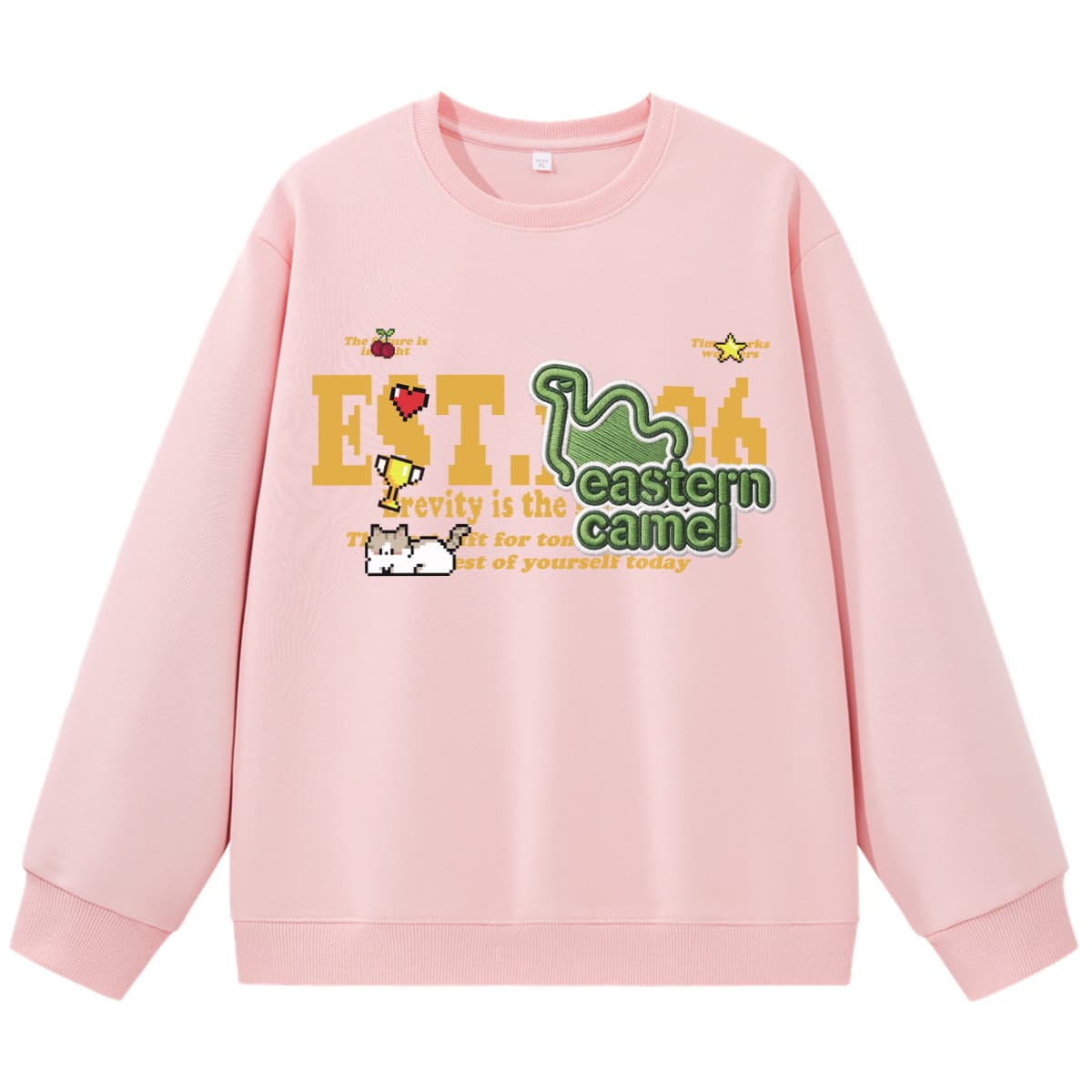 Худи EASTERN CAMEL Розовый Унисекс Толстовки - изображение 1