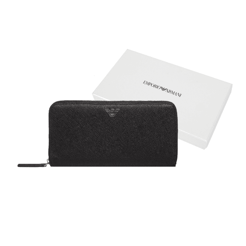Кошелек Emporio Armani Wallet Black - изображение 8