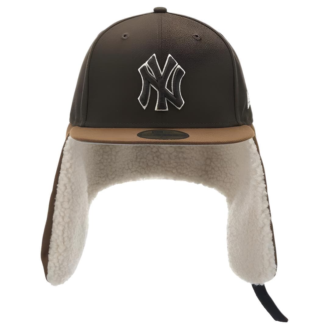 Кепка new era 59FIFTY Акрил Кепки Унисекс Коричневый - изображение 2