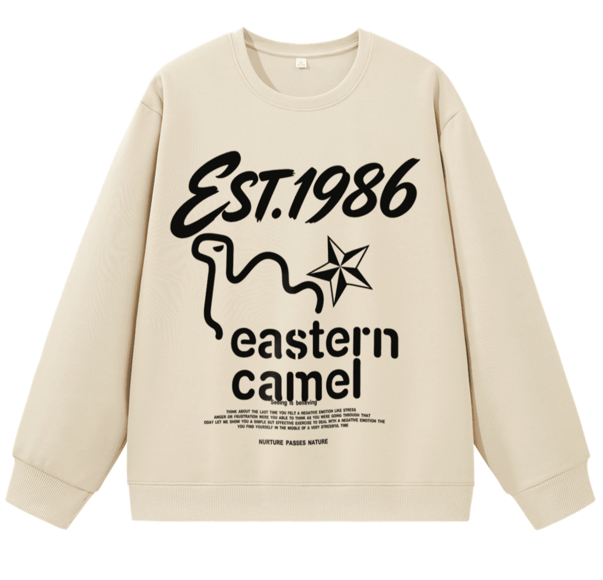 Худи EASTERN CAMEL Абрикос Унисекс Толстовки - изображение 1