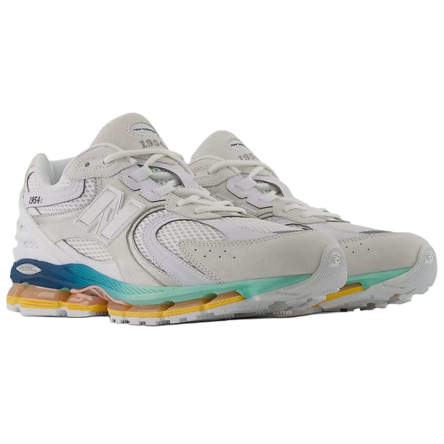 Кроссовки для бега New Balance NB 1954R Мягкие и Комфортные Беговые Кроссовки Унисекс Белые - изображение 2