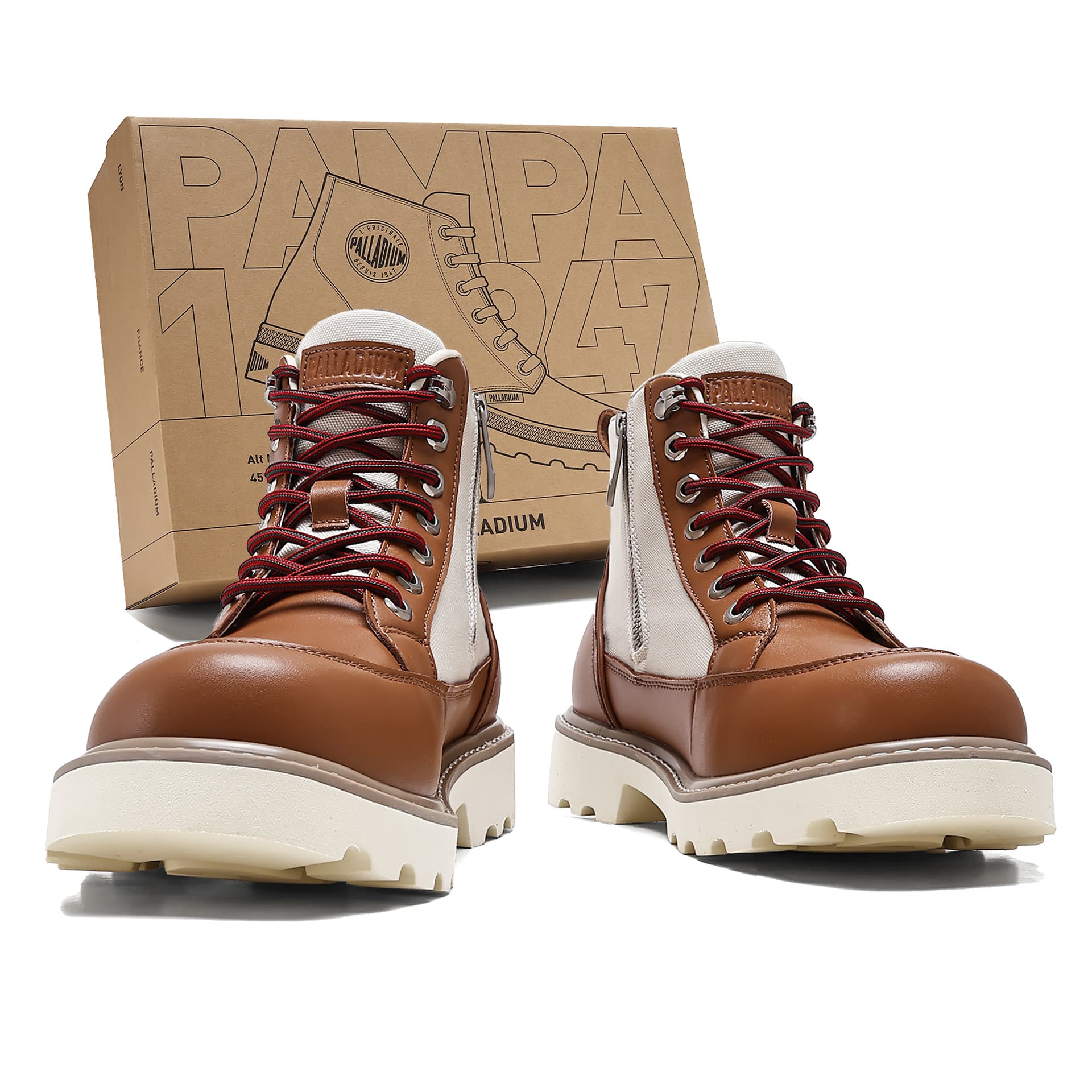 Ботинки Palladium Pampa Армейские ботинки Унисекс - изображение 2