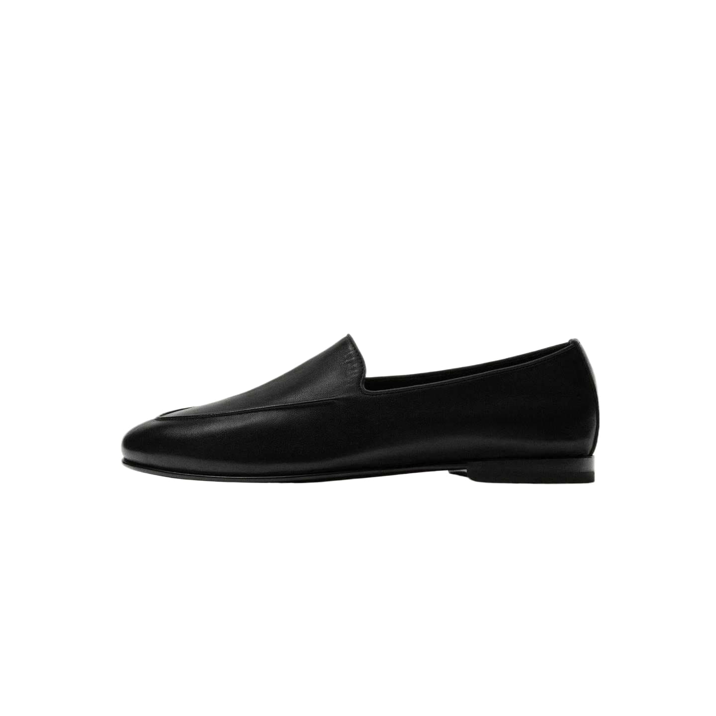 zara Повседневные кожаные туфли Лоу-топы Черный мужской - изображение 1