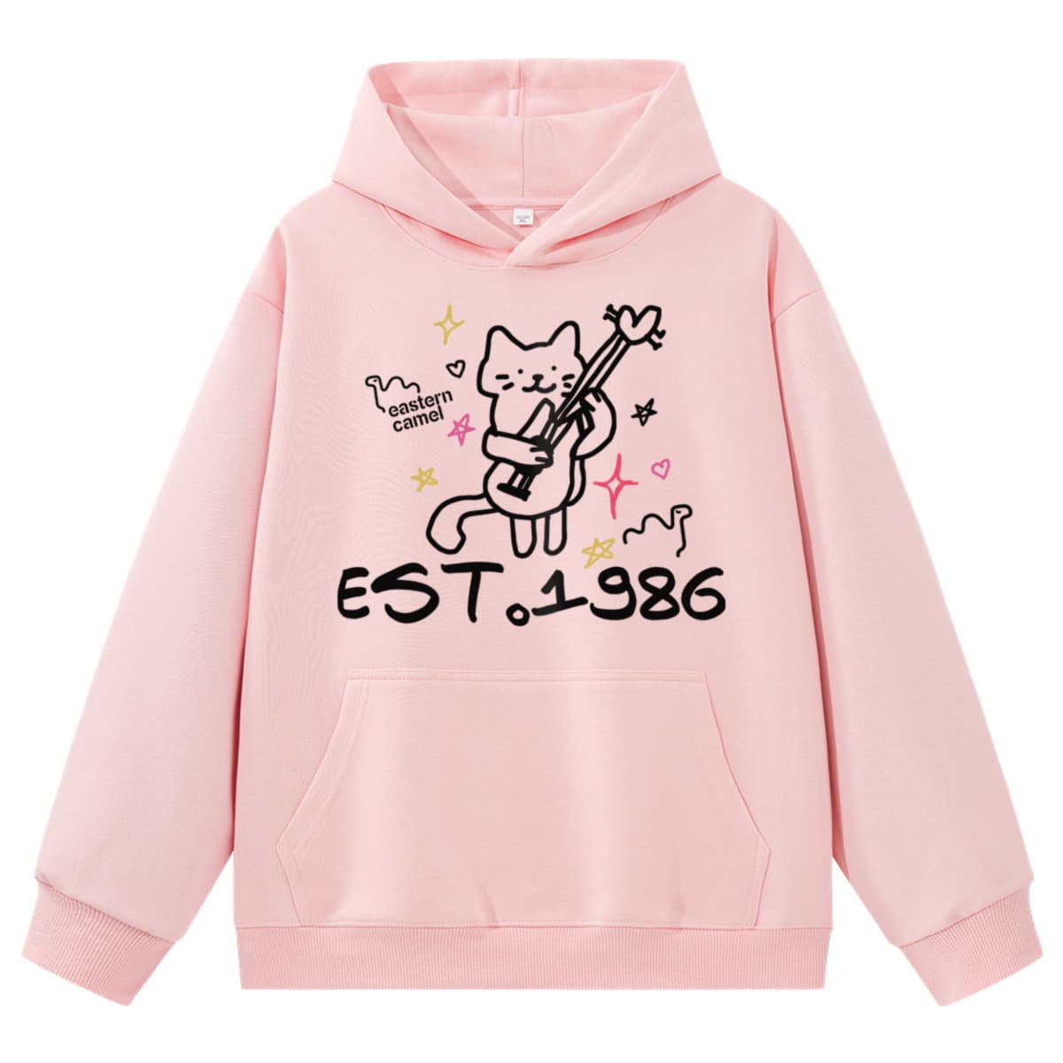 Худи EASTERN CAMEL Розовый Унисекс Толстовки - изображение 1