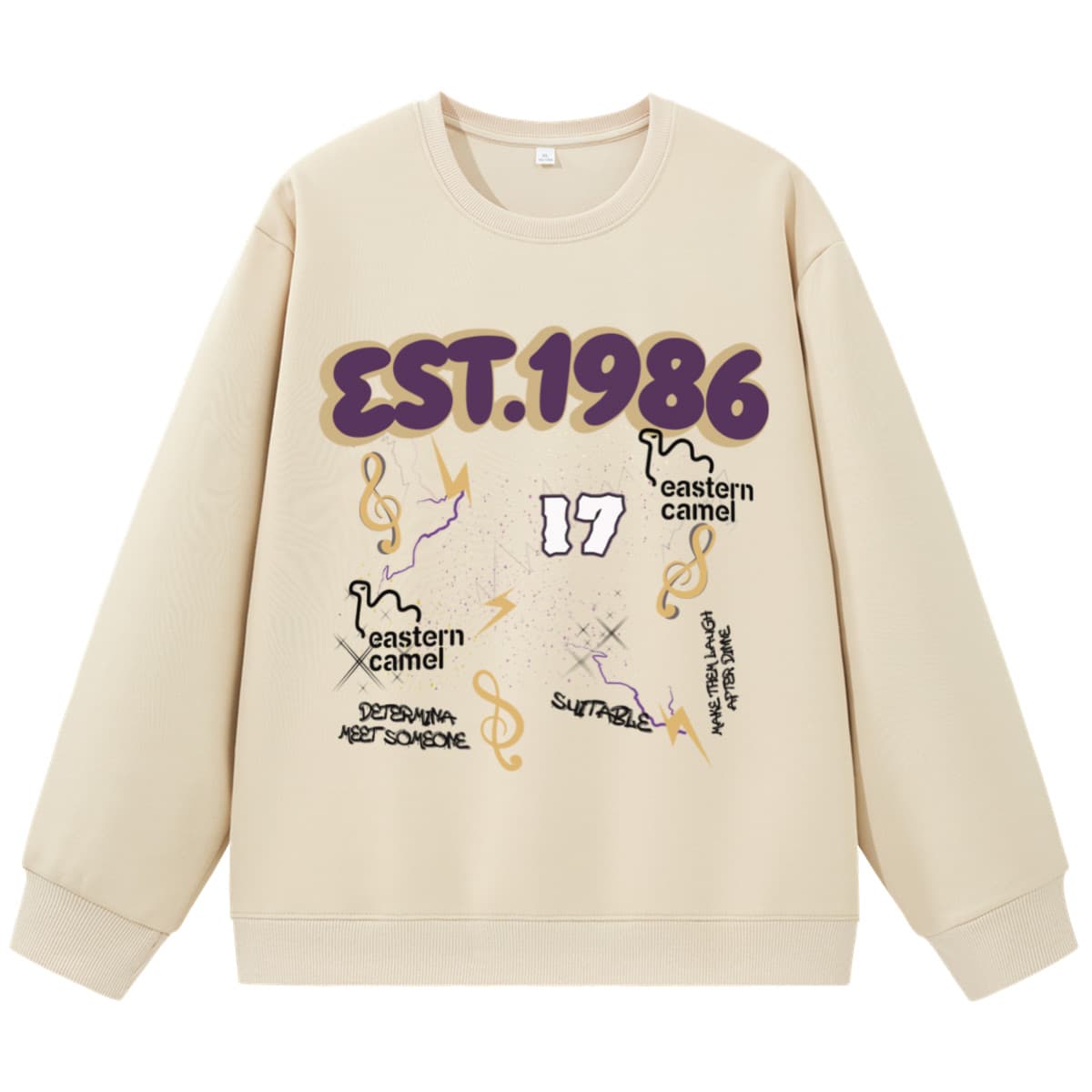 Худи EASTERN CAMEL Абрикос Унисекс Толстовки - изображение 1
