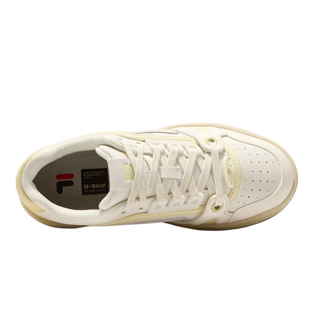 Кроссовки FILA FUSION FX PRO Скейтборд Кроссовки Низкий Топ Белый Цапля Белый Бледно-Зеленый Женские - изображение 3