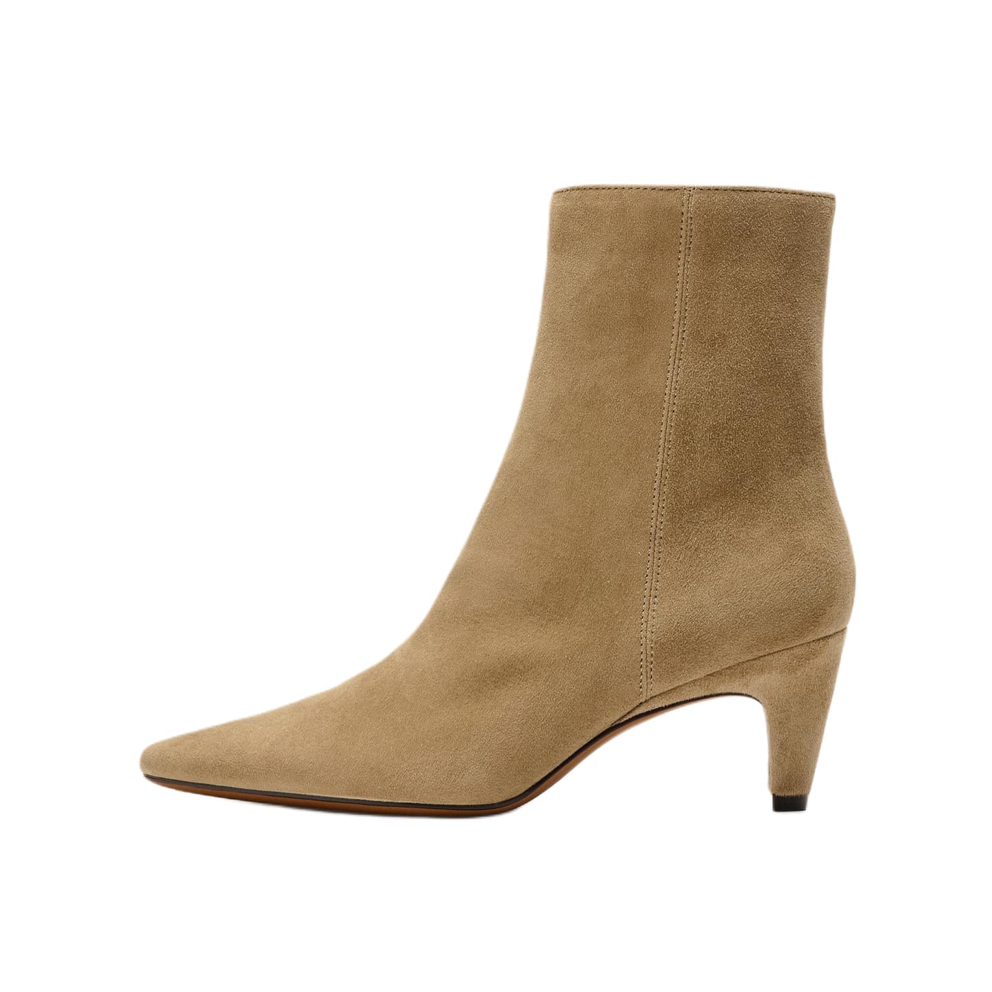 Сапоги zara Ботильоны Тауповый Женские - изображение 1