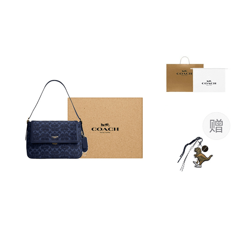 Мини-сумка Coach ETTA Сумки через плечо Унисекс - изображение 7
