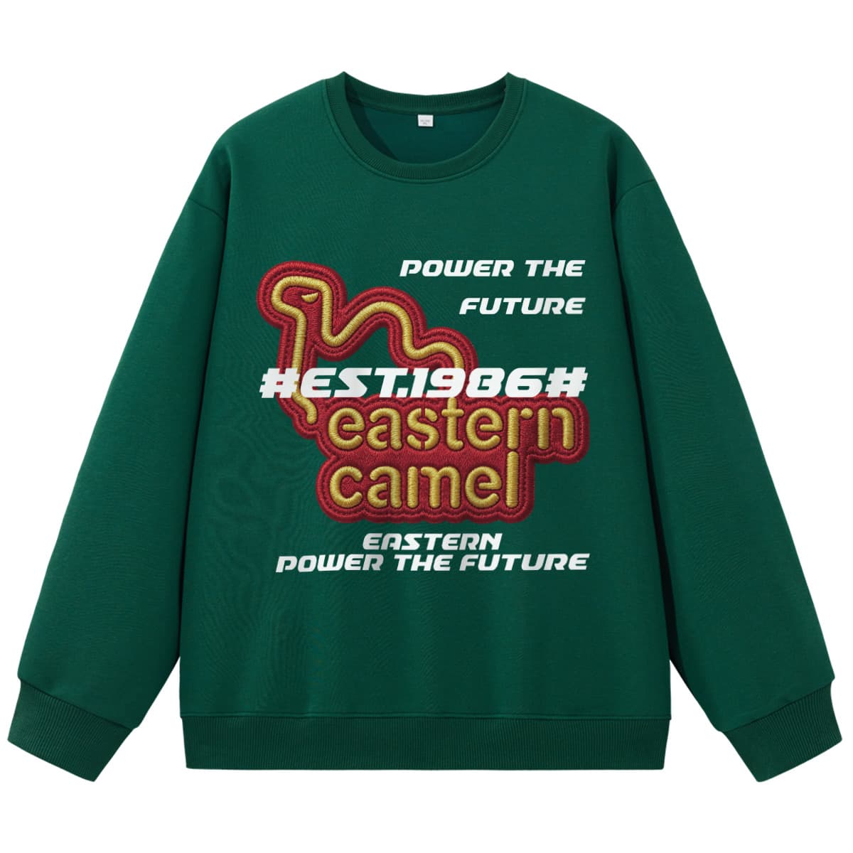Худи EASTERN CAMEL Зелёный Унисекс Толстовки - изображение 1