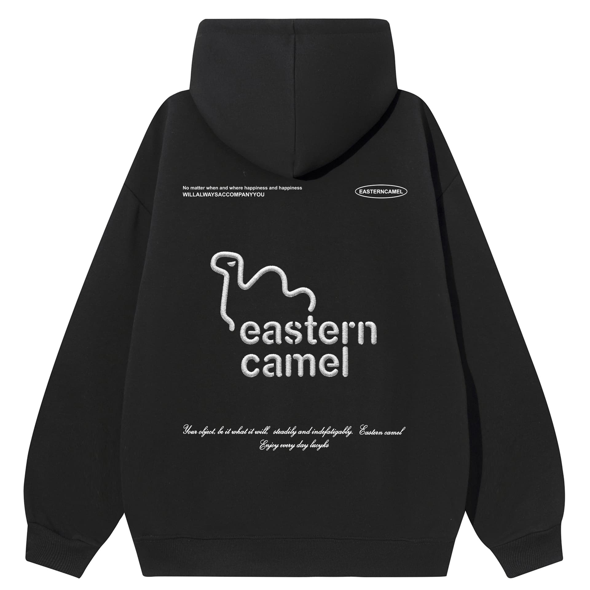 Худи EASTERN CAMEL Черный Унисекс Толстовки - изображение 2
