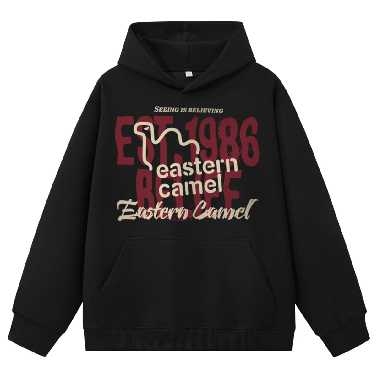 Худи EASTERN CAMEL Черный Унисекс Толстовки - изображение 1