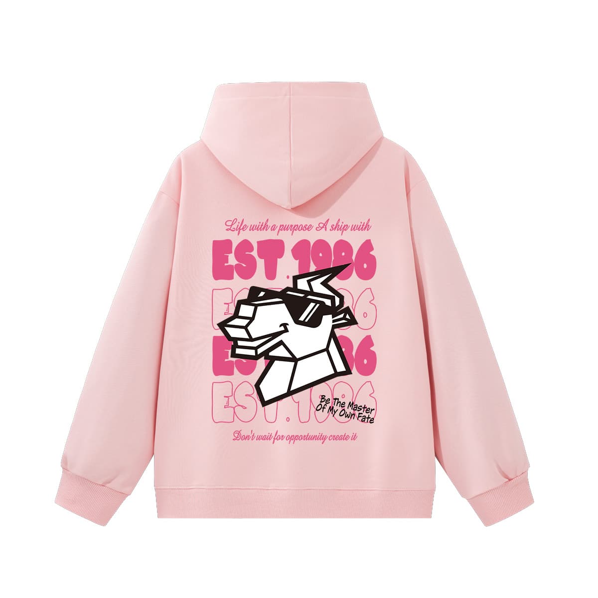 Худи EASTERN CAMEL Розовый Унисекс Толстовки - изображение 1